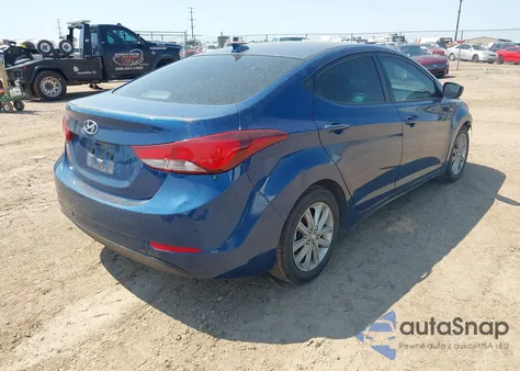 2016 Hyundai Elantra Se/Sport/Limited from USA, damaged, VIN KMHDH4AE4GU518753